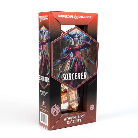 Dungeons and Dragons: Adventure Dice - Sorcerer Orange