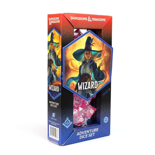 Dungeons and Dragons: Adventure Dice - Wizard Fuchsia